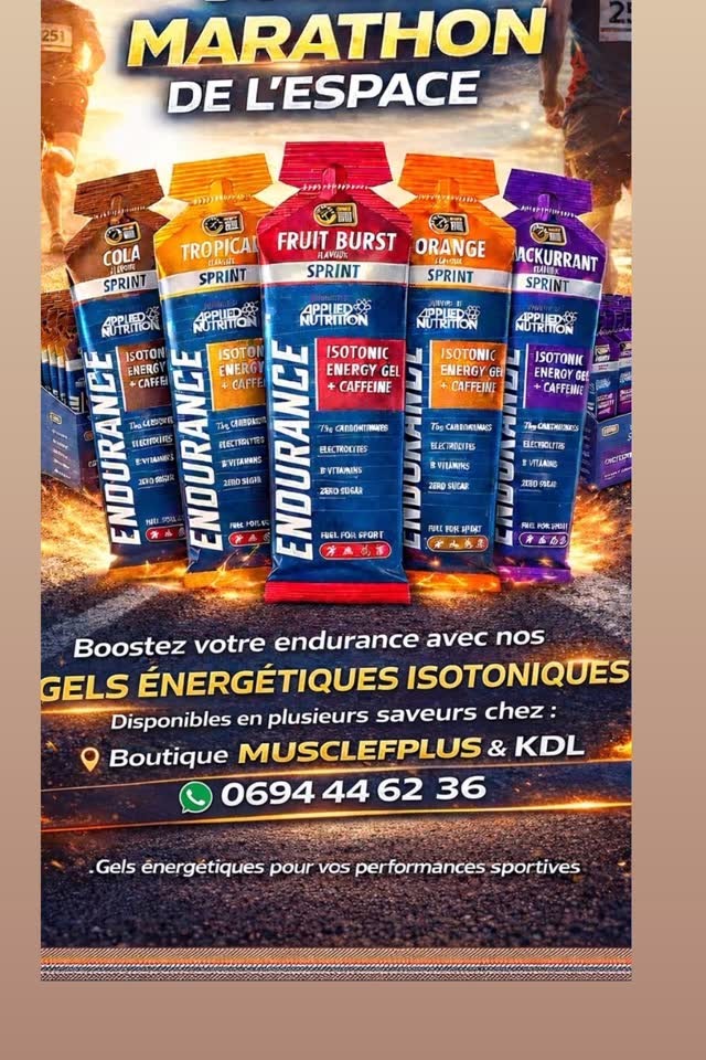 Muscle Plus soutient le marathon de l'espace
