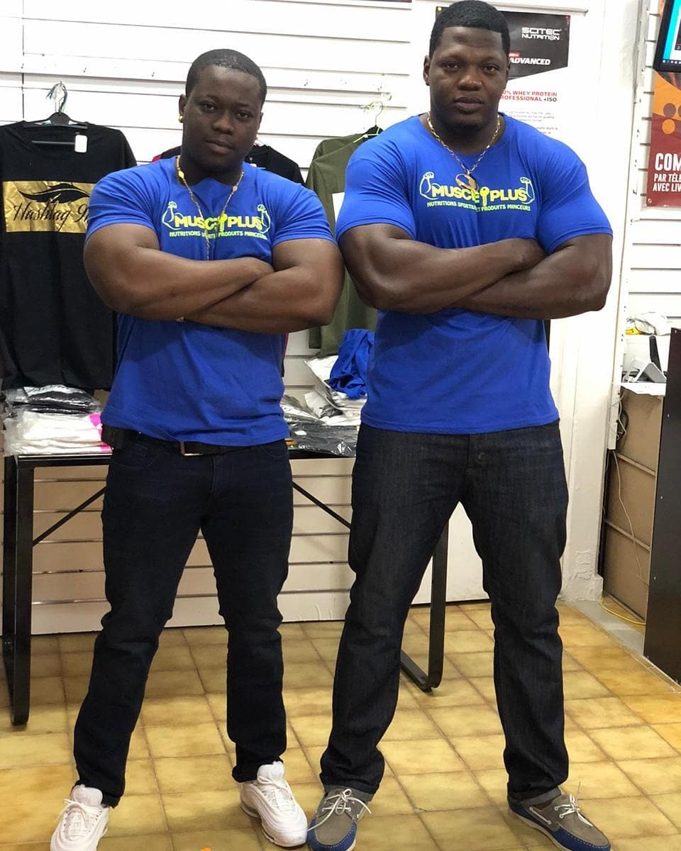 Équipe Muscle Plus en boutique